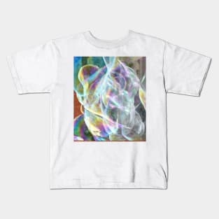 Transparent bubble soap Kids T-Shirt